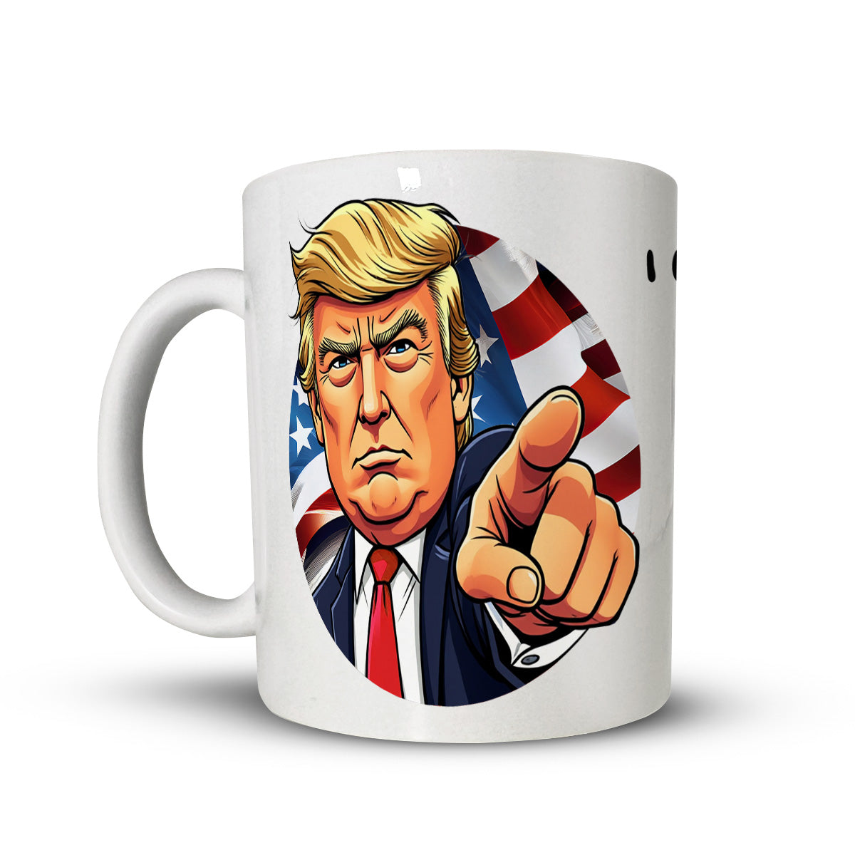 Trump Will Fight For You Quote Mug