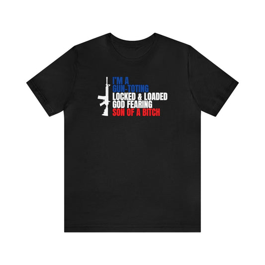 Gun Toting Aaron Lewis Made in China Tee